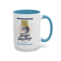 Tampa Bay Rays Mug, Fact #5 (11, 15oz)