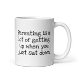 Parenting is...