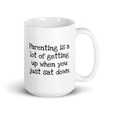 Parenting is...