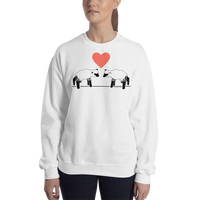 Lambs and Heart Adult Unisex Sweatshirt